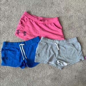 3 pack under armour shorts